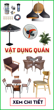 Vật dụng quán cafe