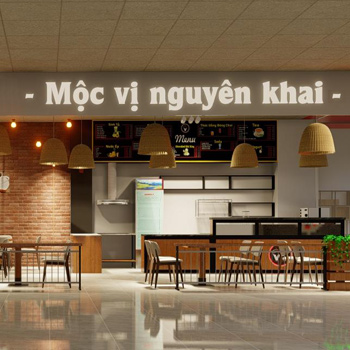 Mô hình Quán Cafe Pha Phin 46Tr