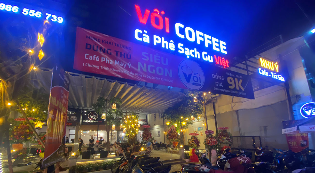 Mở quán cafe trọn gói