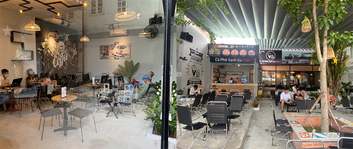 Mở quán cafe trọn gói