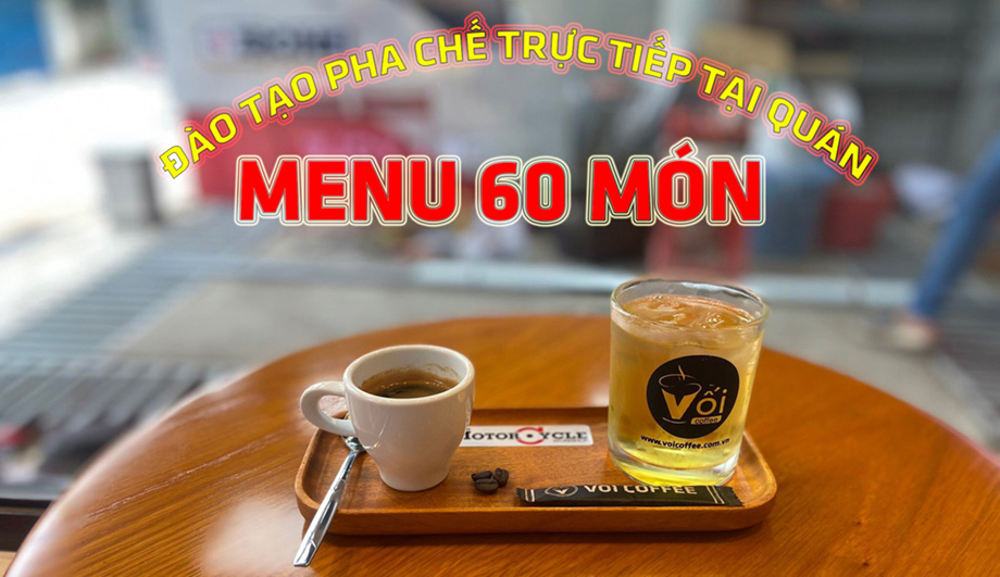 Vối coffee đào tạo pha chế