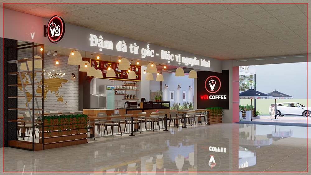 tư vấn mở quán cafe trọn gói - mô hình cafe pha máy Vối Coffee 135tr